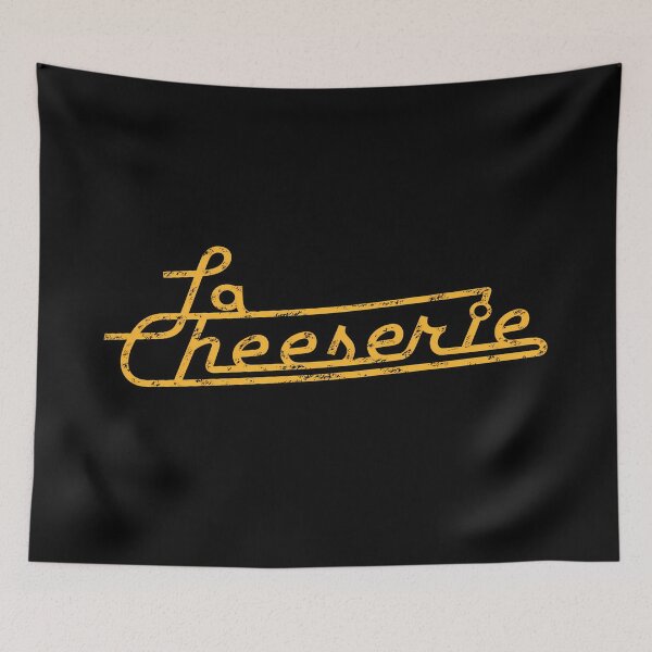 Item preview, Distressed Golden La Cheeserie Logo designed and sold by Boiledbrain-SP.