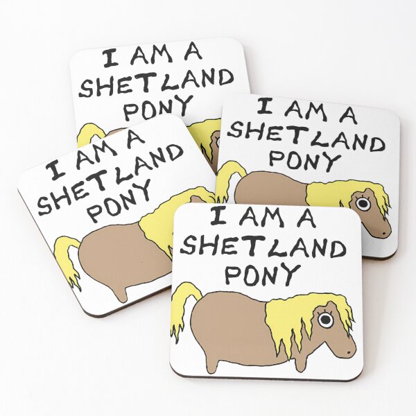 Item preview, I Am A Shetland Pony designed and sold by Laika Edmond.