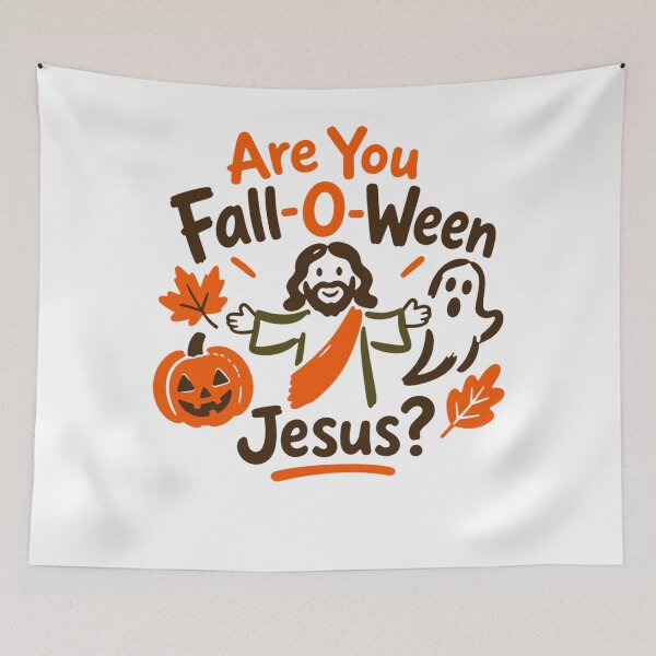 Item preview, Are You Fall-O-Ween Jesus Christian Halloween Faith designed and sold by raewaelchi.