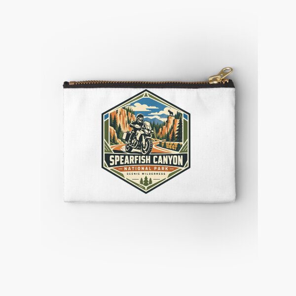 Item preview, Spearfish Canyon National Park Scenic Wilderness Motorcycle Rider Travel designed and sold by Simsimah26Parks.