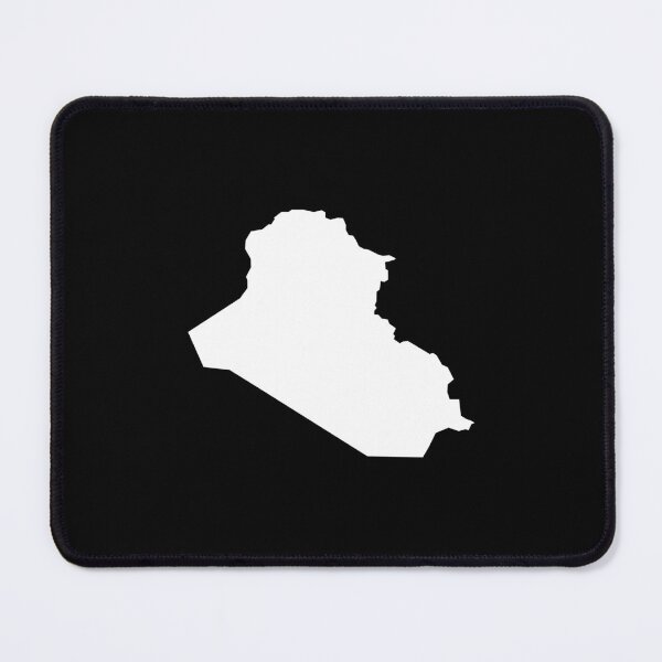 Item preview, Iraq Country Shape IQ designed and sold by shitpostee.
