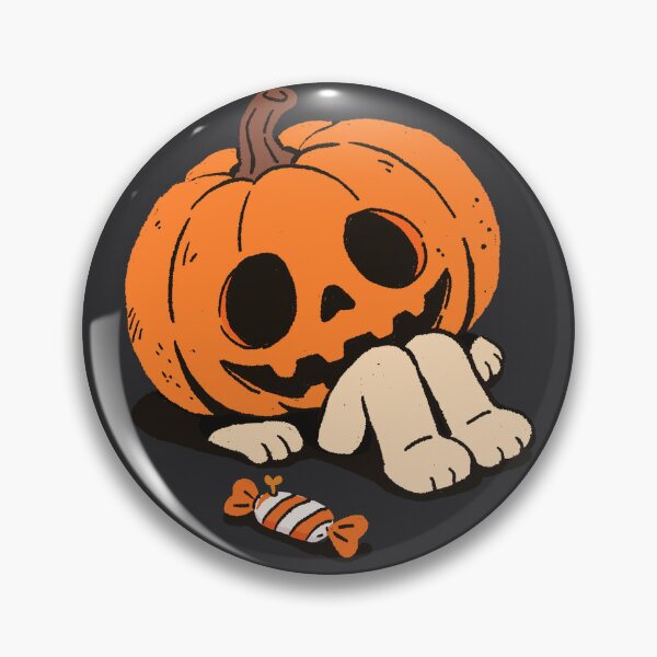 Item preview, Spooky Sitting Pumpkin & Candy designed and sold by SugarCore.