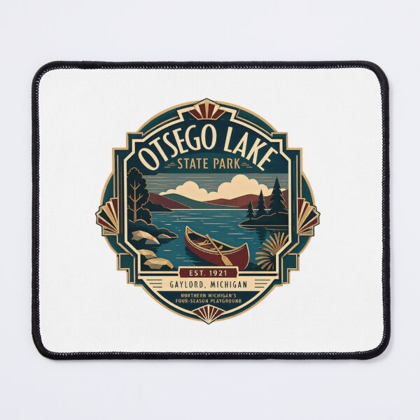 Item preview, Otsego Lake State Park Est. 1921 Gaylord Michigan Northern Michigan's Four-Season Playground Travel Souvenir designed and sold by Simsimah26Parks.
