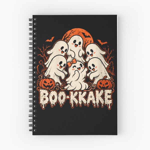 Item preview, Boo-kkake Japanese Ghost Funny Halloween  designed and sold by FableMind.