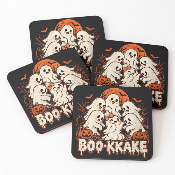 Item preview, Boo-kkake Japanese Ghost Funny Halloween  designed and sold by FableMind.