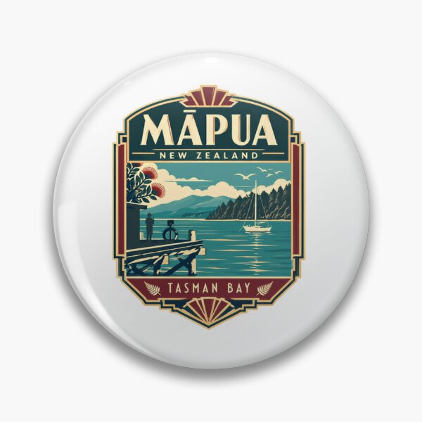 Item preview, Māpua New Zealand Tasman Bay Travel Destination Souvenir designed and sold by Simsimah26Parks.