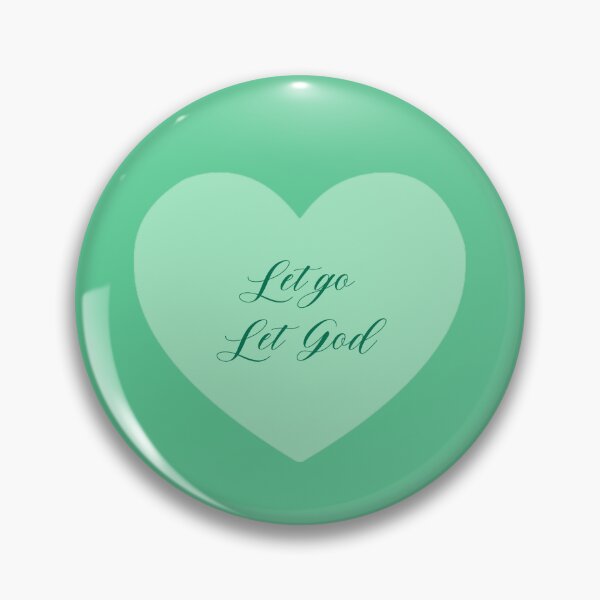 Item preview, LET GO LET GOD | Christian | Recovery designed and sold by thehappyintrovert .
