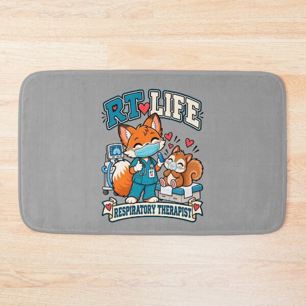 Item preview, Respiratory Care Week RT Fox Respiratory Therapist designed and sold by ClinicalHubs.