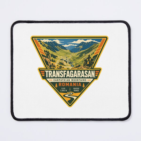 Item preview, Transfagarasan Carpathian Mountains Romania Elev. 2,042 M Bucegi Range Motorcycling Road Trip Adventure Travel designed and sold by Simsimah26Parks.