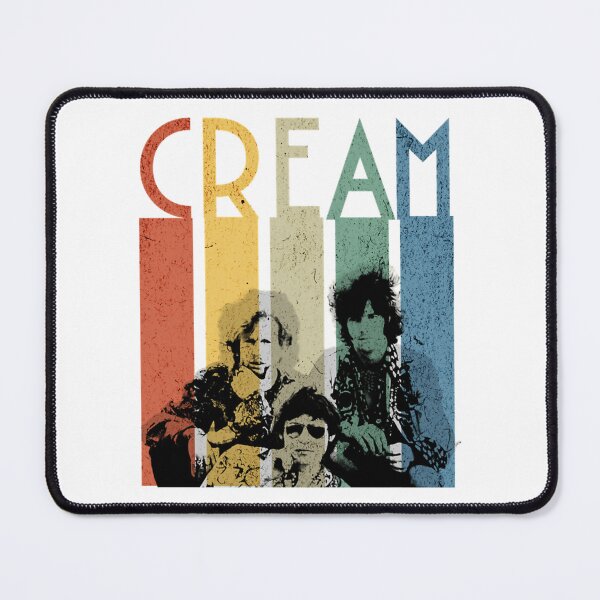 Item preview, Cream Vintage Rainbow Rock Band Design designed and sold by richardlorenzo.