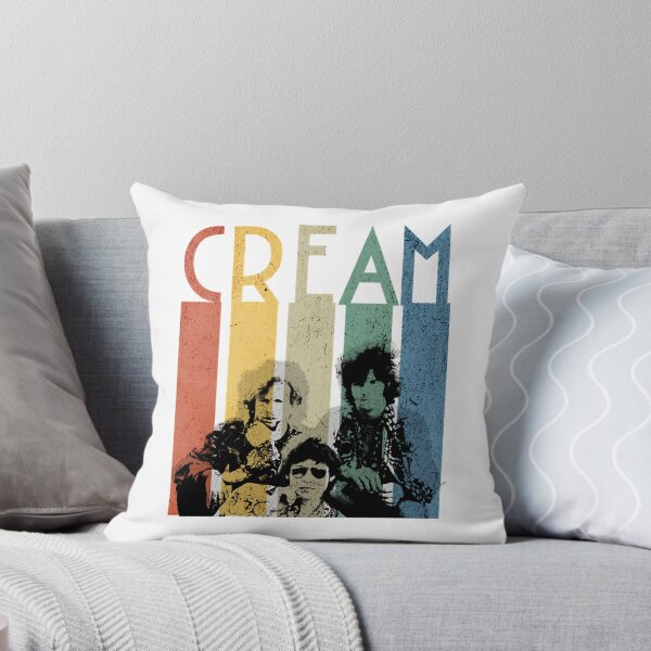 Item preview, Cream Vintage Rainbow Rock Band Design designed and sold by richardlorenzo.