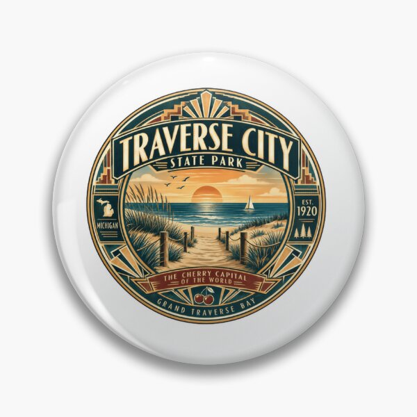 Item preview, Traverse City State Park Michigan Grand Traverse Bay The Cherry Capital Of The World Travel designed and sold by Simsimah26Parks.