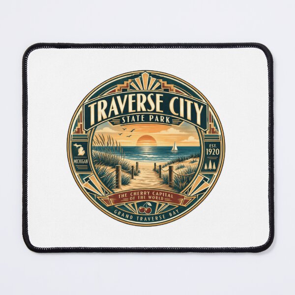 Item preview, Traverse City State Park Michigan Grand Traverse Bay The Cherry Capital Of The World Travel designed and sold by Simsimah26Parks.