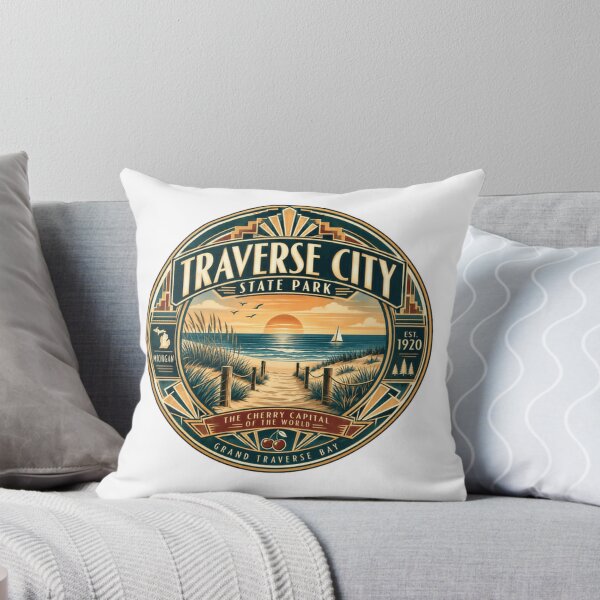 Item preview, Traverse City State Park Michigan Grand Traverse Bay The Cherry Capital Of The World Travel designed and sold by Simsimah26Parks.
