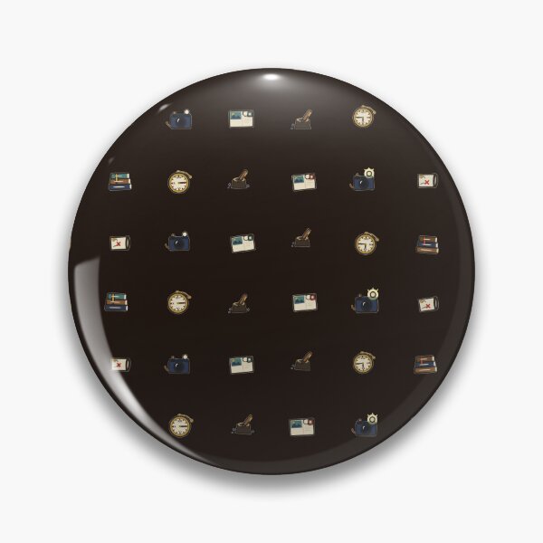 Item preview, Vintage Travel Explorer World Globe Compass Micro Icon Seamless Pattern designed and sold by KungPowUnicorn.