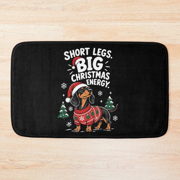 Item preview, Short Legs Big Christmas Energy Dachshund Christmas Dog Holiday Funny designed and sold by mraihan.