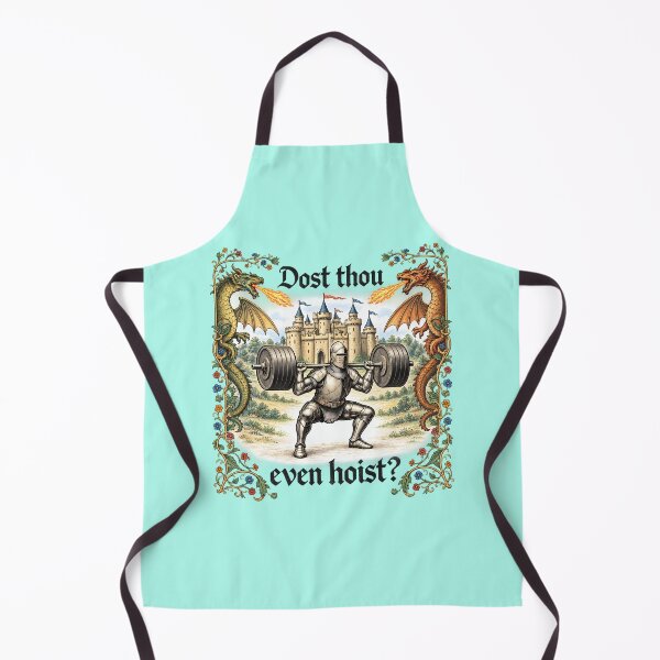 Item preview, Dost Thou Even Hoist Medieval Gym designed and sold by Boiledbrain-SP.