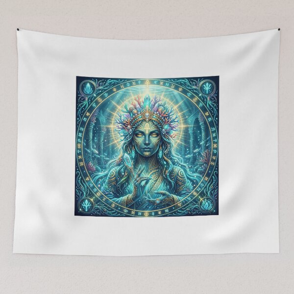 Item preview, Guardian of Lemuria — Crystal Queen, Ancient Wisdom from the Deep designed and sold by Hawaii26.