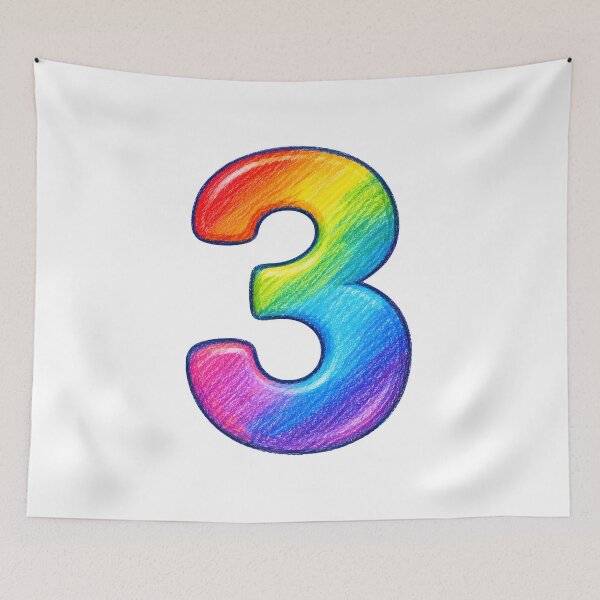 Item preview, Numero 3 designed and sold by nimmitrends.
