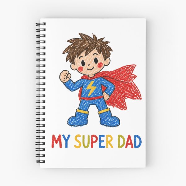 Item preview, My Super Dad Superhero Family Art designed and sold by Pawfect Vibes Hub.