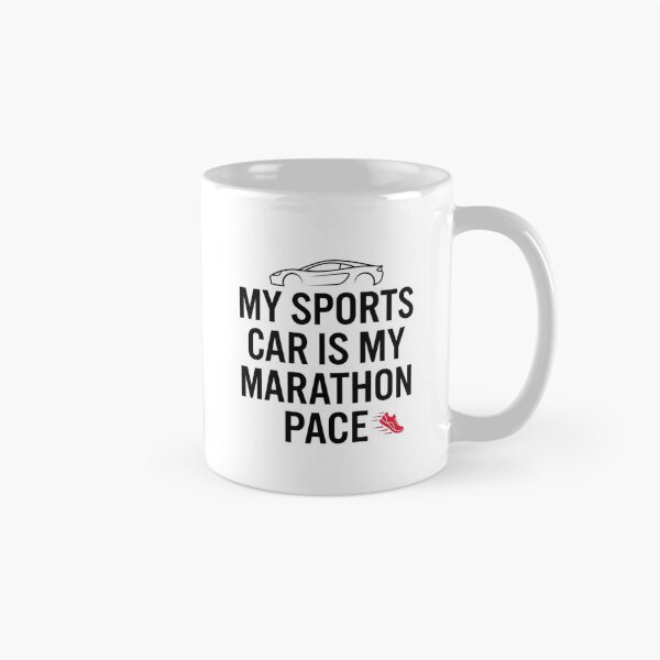 Item preview, My Sports Car Is My Marathon Pace - Running Design designed and sold by RunningWhiskers.