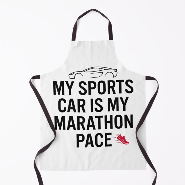 Item preview, My Sports Car Is My Marathon Pace - Running Design designed and sold by RunningWhiskers.