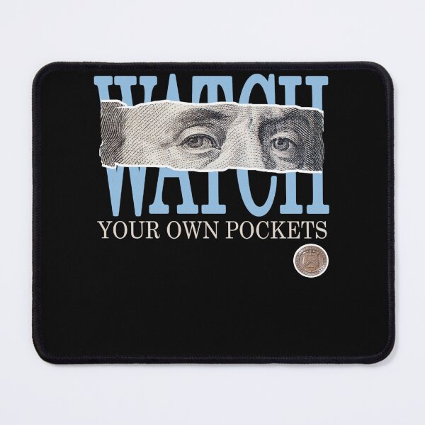 Item preview, Blue Watch Your Own Pockets Face Blue Color Graphic designed and sold by raewaelchi.