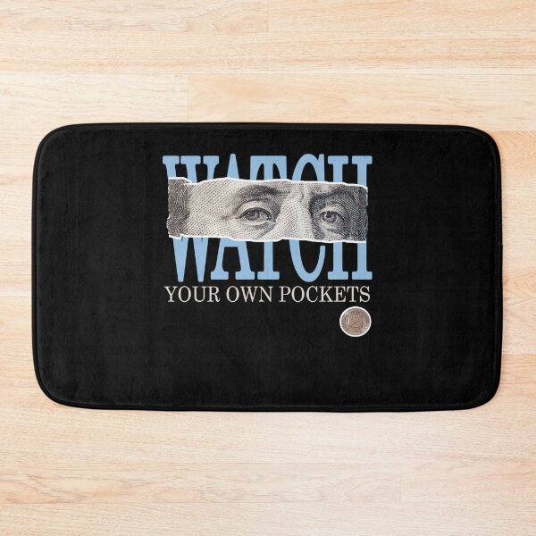 Item preview, Blue Watch Your Own Pockets Face Blue Color Graphic designed and sold by raewaelchi.