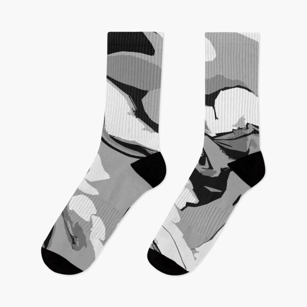 Item preview, Digital Abstract Patterns in White, Black and Grey designed and sold by ShopieHome.