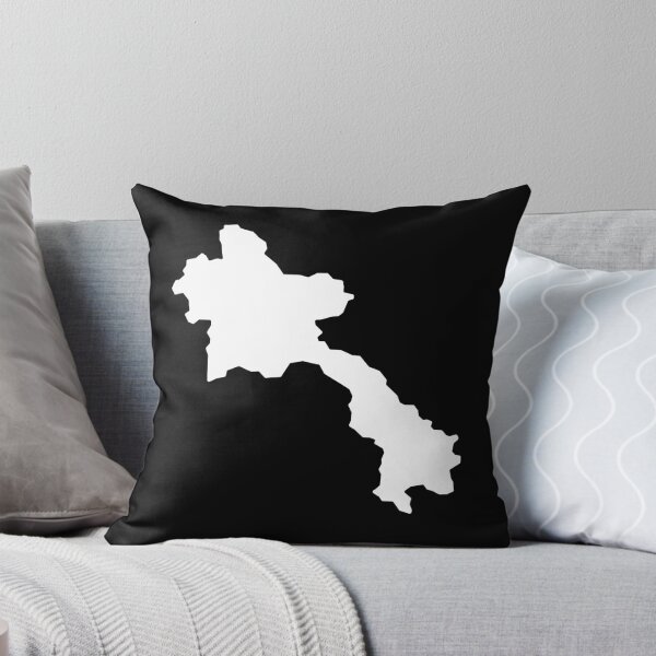 Item preview, Laos Country Shape LA designed and sold by shitpostee.