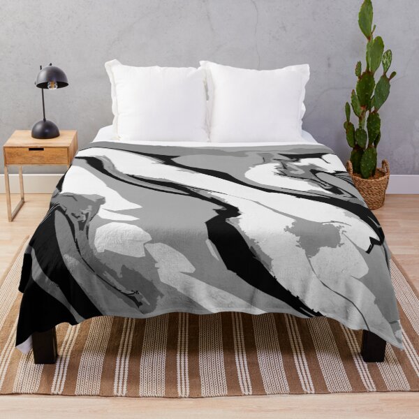 Item preview, Digital Abstract Patterns in White, Black and Grey designed and sold by ShopieHome.