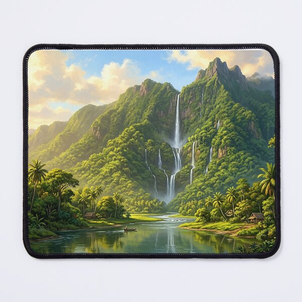 Item preview, Sacred Waterfall — Rainforest Blessing designed and sold by Hawaii26.