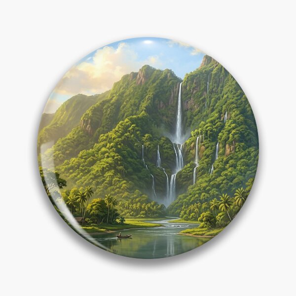 Artikelvorschau, Heiliger Wasserfall – Segen des Regenwaldes entworfen und verkauft von Hawaii26.