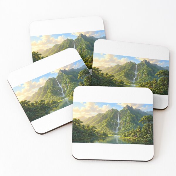Item preview, Sacred Waterfall — Rainforest Blessing designed and sold by Hawaii26.