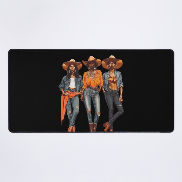 Item preview, Black Cowgirl Western Rodeo Melanin Black History Texas designed and sold by raewaelchi.