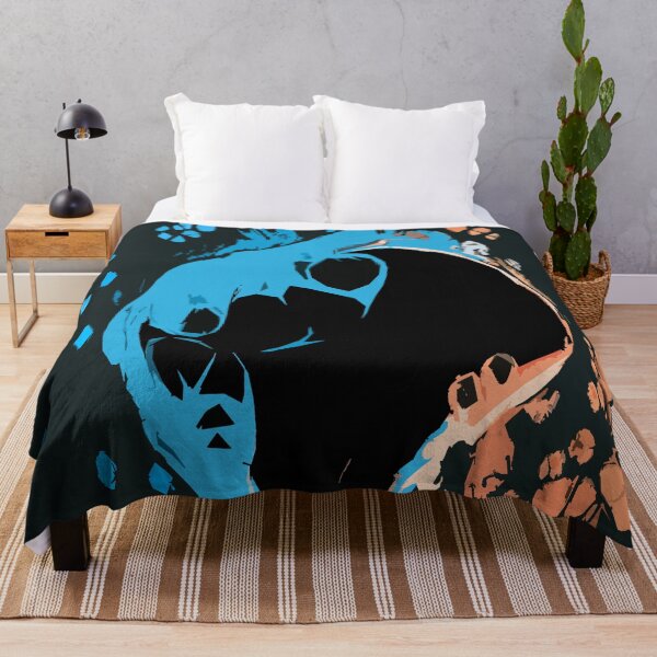 Item preview, Digital Colorful Abstract Patterns in Orange, Blue and Black designed and sold by ShopieHome.