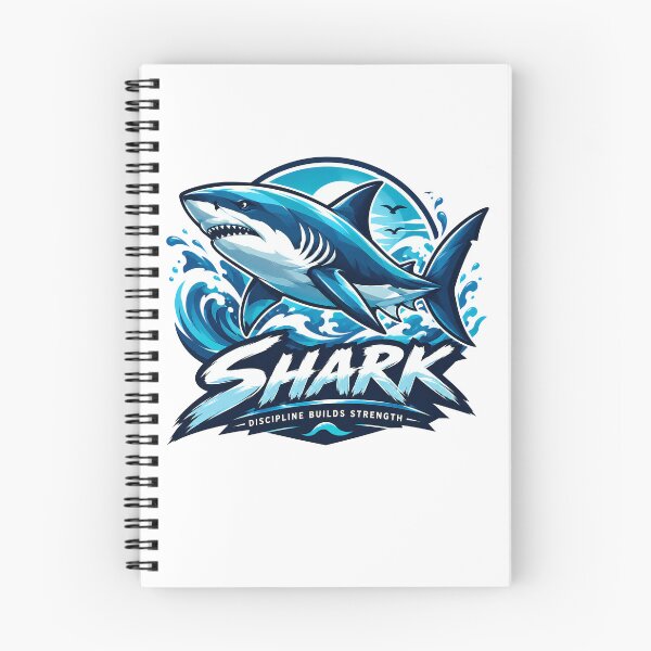 Item preview, shark designed and sold by aliraweb.