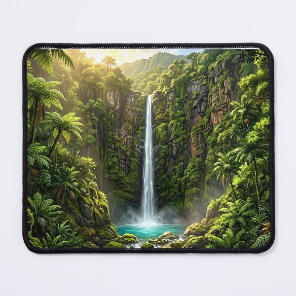 Item preview, Sacred Waterfall — Rainforest Blessing designed and sold by Hawaii26.