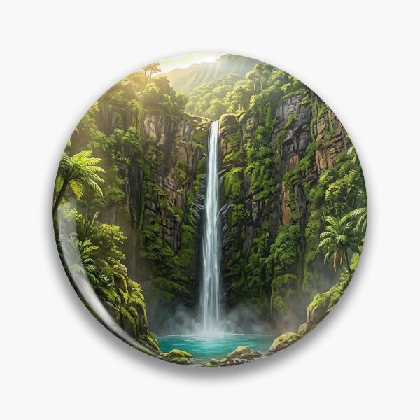 Artikelvorschau, Heiliger Wasserfall – Segen des Regenwaldes entworfen und verkauft von Hawaii26.
