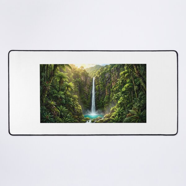 Item preview, Sacred Waterfall — Rainforest Blessing designed and sold by Hawaii26.