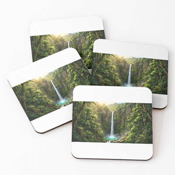 Item preview, Sacred Waterfall — Rainforest Blessing designed and sold by Hawaii26.