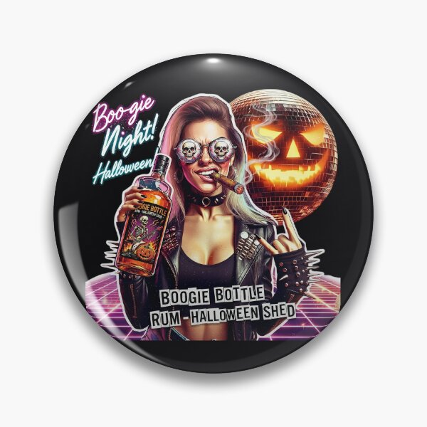 Item preview, Halloween Rum Disco Pumpkin Punk Girl designed and sold by Voodoo Store Paranormal Collections.