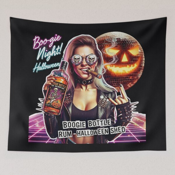 Item preview, Halloween Rum Disco Pumpkin Punk Girl designed and sold by Voodoo Store Paranormal Collections.