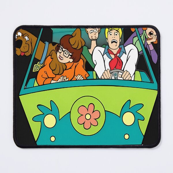 Item preview, Mystery Machine Cartoon Gang Retro designed and sold by Laika Edmond.