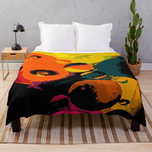 Item preview, Digital Colorful Abstract Patterns in Orange, Black and Red designed and sold by ShopieHome.