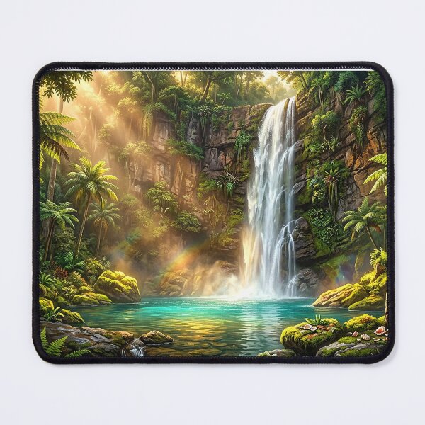 Item preview, Sacred Waterfall — Rainforest Blessing designed and sold by Hawaii26.