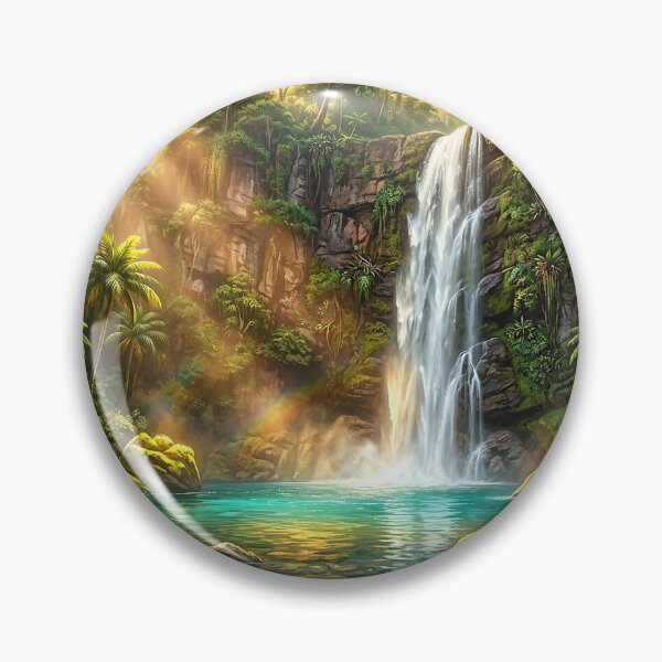 Artikelvorschau, Heiliger Wasserfall – Segen des Regenwaldes entworfen und verkauft von Hawaii26.