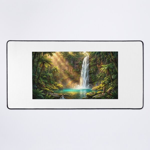 Item preview, Sacred Waterfall — Rainforest Blessing designed and sold by Hawaii26.