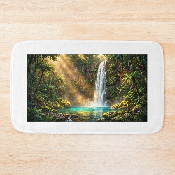 Item preview, Sacred Waterfall — Rainforest Blessing designed and sold by Hawaii26.