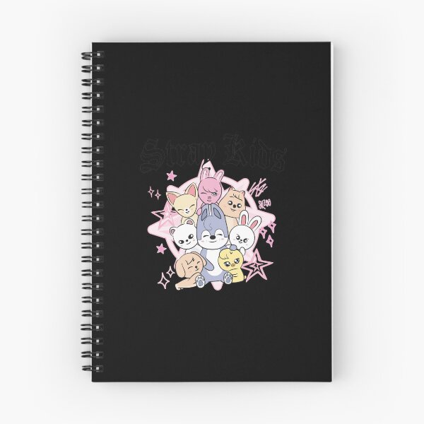 Item preview, Skzoo Pink Star K-Pop Mascot Group Art designed and sold by CHRISTUILERA.